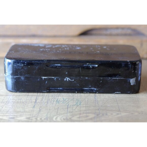 Vintage Greist Sewing Machine Attachments in Original Black Metal Box, Parts - Picture 4 of 5